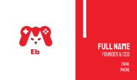 Cat Game Controller Business Card Image Preview