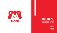 Cat Game Controller Business Card Image Preview