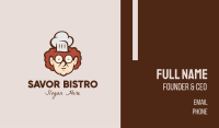 Grandma Chef Cook Business Card Image Preview