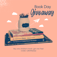 Book Giveaway Instagram post Image Preview