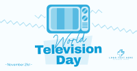 World Television Day Facebook Ad Design