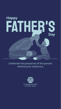 To Our Father's Facebook Story Design