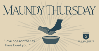 Maundy Thursday Facebook ad Image Preview