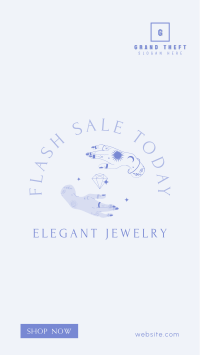 Jewelry Flash Sale Facebook story Image Preview