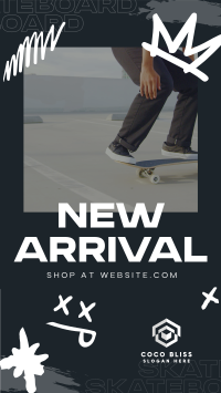 Urban Skateboard Shop Instagram Reel Image Preview