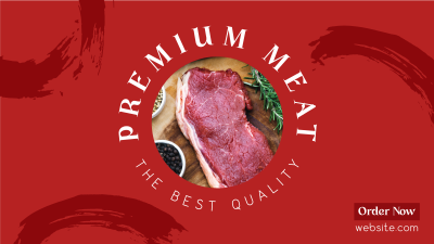 Premium Meat Facebook event cover Image Preview