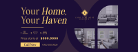 Luxurious Haven Facebook Cover Design