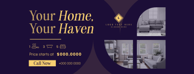 Luxurious Haven Facebook cover Image Preview