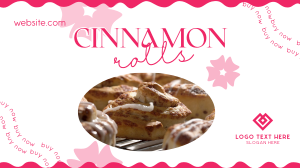 Tasty Cinnamon Rolls Video Image Preview
