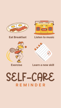 Self-Care Tips Facebook Story Image Preview