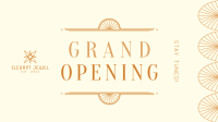 Elegant Grand Opening Facebook Event Cover Image Preview