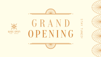 Elegant Grand Opening Facebook Event Cover Image Preview