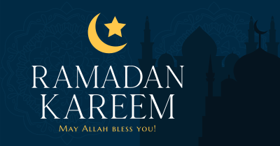Blessed Ramadan Facebook ad Image Preview