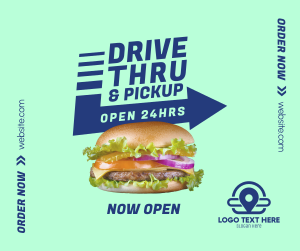 Fast Food Drive-Thru Facebook post Image Preview