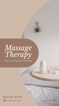 Rejuvenating Massage Instagram Story Design