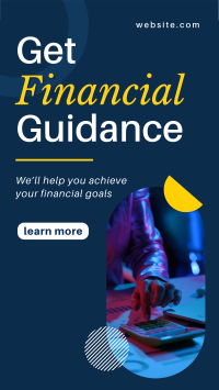 Modern Corporate Get Financial Guidance Instagram story Image Preview