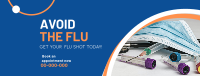 Get Your Flu Shot Facebook Cover Design