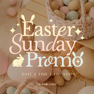 Modern Nostalgia Easter Promo Instagram post Image Preview