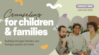Counseling for Children & Families Animation Design
