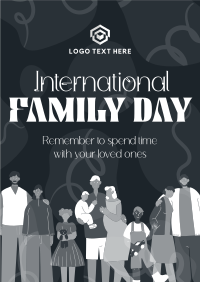 International Day of Families Flyer Design