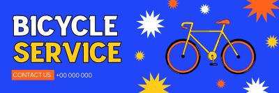 Plan Your Bike Service Twitter header (cover) Image Preview