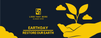 Earth Day Facebook cover Image Preview