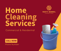 Cleaning Service Facebook post Image Preview