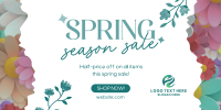Spring Season Sale Twitter post Image Preview
