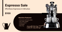 Espresso Machine Facebook ad Image Preview