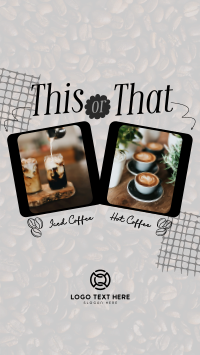 This or That Coffee YouTube short Image Preview