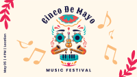 Cinco De Mayo Music Fest Zoom background Image Preview