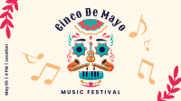 Cinco De Mayo Music Fest Zoom Background Image Preview