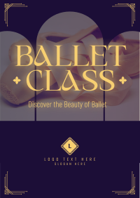 Sophisticated Ballet Lessons Flyer Image Preview
