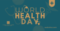 Pharmaceutical Health Day Facebook Ad Design