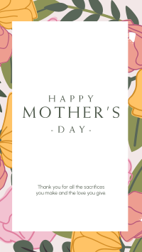 Mother's Day Special Flowers Facebook story Image Preview