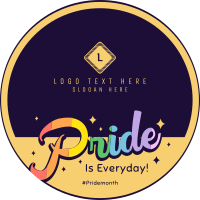 Everyday Pride Tumblr Profile Picture Design
