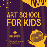 Art School for Kids Linkedin Post Image Preview