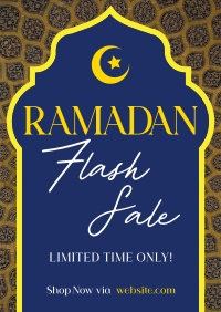 Ramadan Flash Sale Poster Design
