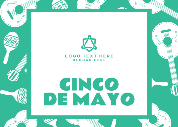 Cinco De Mayo Postcard Design Image Preview