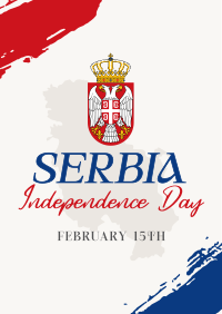 Serbia National Day Poster Image Preview