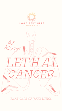 Lethal Lung Cancer YouTube short Image Preview