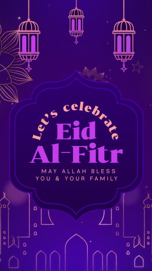 Eid Al-Fitr Celebration Instagram story Image Preview