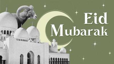 Eid Mubarak Tradition Facebook event cover Image Preview