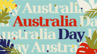 Australia Day Pattern Facebook event cover Image Preview