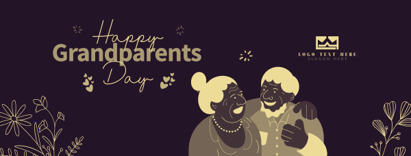 Happy Grandparents Day Facebook Cover Design Image Preview