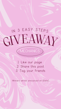 Easy Giveaway Mechanics Facebook story Image Preview