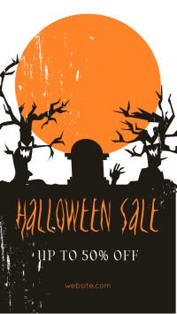 Spooky Trees Sale TikTok Video Image Preview