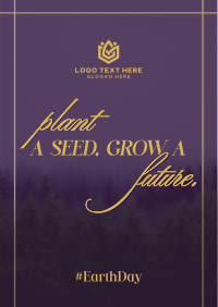 Earth Day Green Nature Flyer Preview