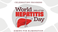 Line Art Hepatitis Day Animation Design