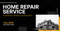 Minimal  Home Repair Service Offer Facebook ad Image Preview